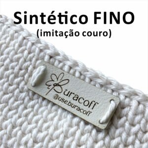 Etiquetas em Sintético Fino