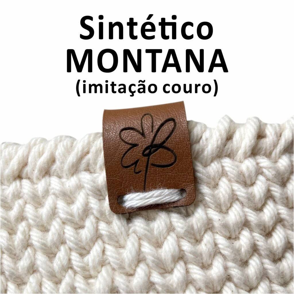 Etiquetas em Sintético Montana